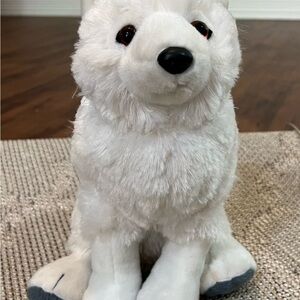 LOT of 2 Wild Republic Arctic Fox and Wolf Plushie